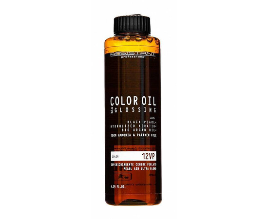 Assistant Professional Color Oil Bio Glossing 12VP - Масло для окрашивания суперблондин пепельно-жемчужный 120 мл