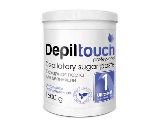 Depiltouch Professional Depilatory Sugar Paste Ultrasoft - Сахарная паста для депиляции №1 серхмягкая 1600 гр, Объём: 1600 гр