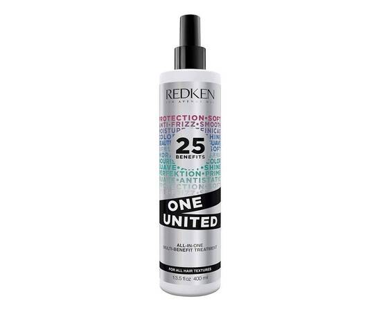 Redken One United Multi-Benefit Treatment Spray - Многофункциональный спрей 25в1 400 мл, Объём: 400 мл