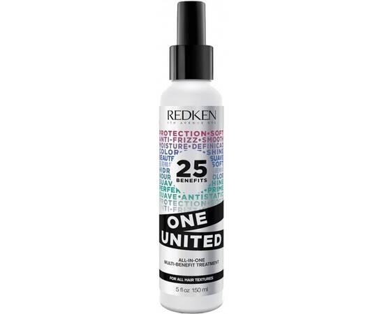 Redken One United Multi-Benefit Treatment Spray - Многофункциональный спрей 25в1 150 мл, Объём: 150 мл
