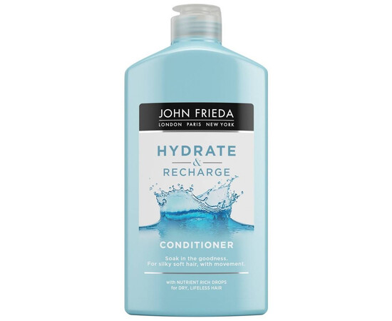 John Frieda Hydrate & Recharge Conditioner - Увлажняющий кондиционер для сухих, ослабленных и поврежденных волос 250 мл