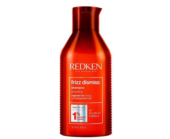 Redken Frizz Dismiss Shampoo - Шампунь без сульфатов для гладкости и дисциплины волос 300 мл, Объём: 300 мл
