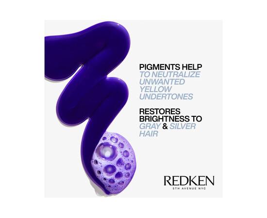 Redken Color Extend Graydiant Shampoo - Шампунь для ультрахолодных и пепельных оттенков блонд 300 мл, изображение 3