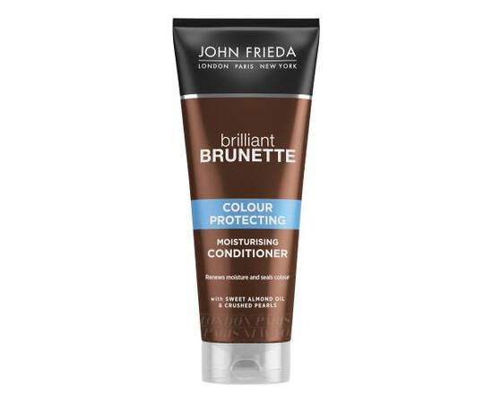 John Frieda Brilliant Brunette Colour Protecting Conditioner - Увлажняющий кондиционер для защиты цвета темных волос 250 мл