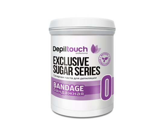 Depiltouch Professional Exclusive Depilatory Sugar Series Bandage - Сахарная паста для депиляции (Бандажная 0) 330 гр, Объём: 330 гр