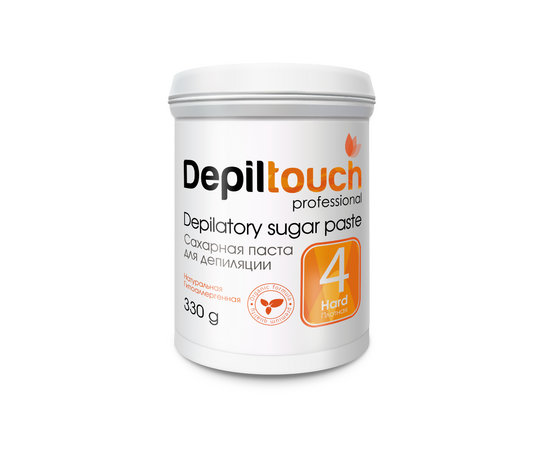 Depiltouch Professional Depilatory Sugar Paste Hard - Сахарная паста для депиляции №4 плотная 330 гр, Объём: 330 гр