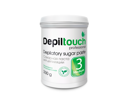 Depiltouch Professional Depilatory Sugar Paste Medium - Сахарная паста для депиляции №3 средняя 330 гр, Объём: 330 гр