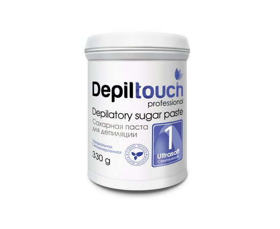 Depiltouch Professional Depilatory Sugar Paste Ultrasoft - Сахарная паста для депиляции №1 серхмягкая 330 гр, Объём: 330 гр