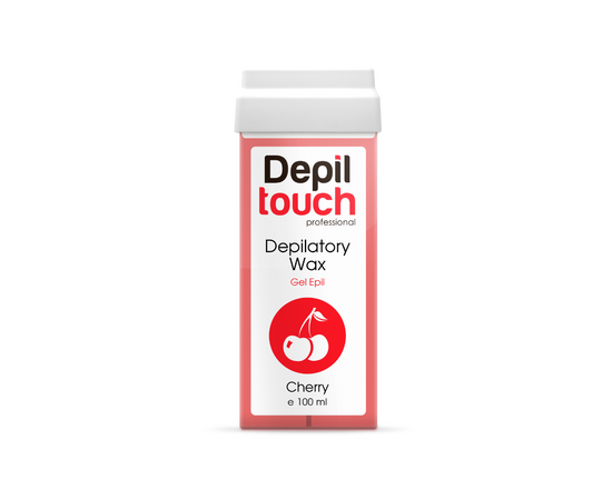 Depiltouch Professional Depilatory Wax Gel Epil Cherry - Гелевый воск «Вишня» в картридже 100 мл