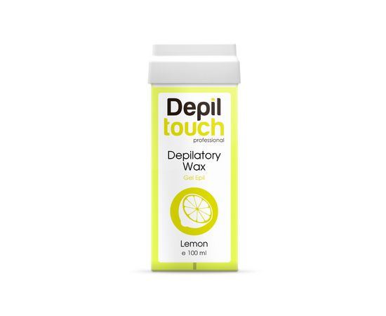 Depiltouch Professional Depilatory Wax Gel Epil Lemon - Гелевый воск «Лимон» в картридже 100 мл