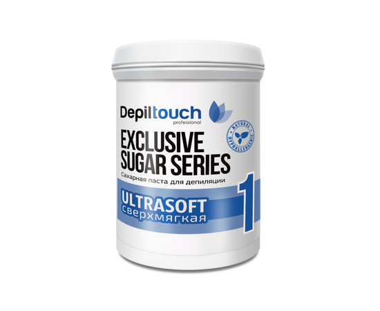 Depiltouch Professional Exclusive Sugar Series Ultrasoft - Сахарная паста для депиляции (Сверхмягкая 1) 1600 гр, Объём: 1600 гр