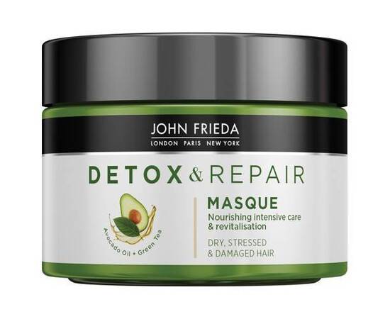 John Frieda Detox & Repair Masque - Питательная маска для интенсивного восстановления волос 250 мл