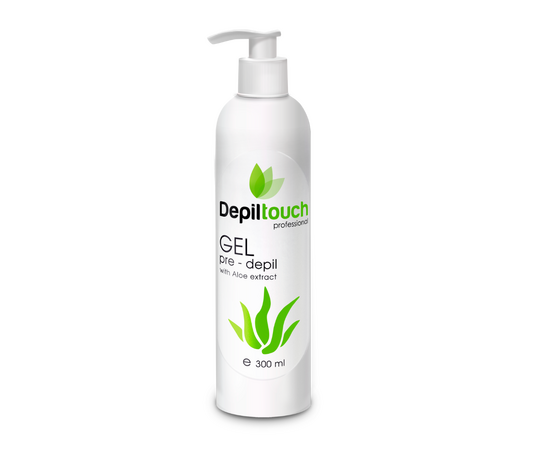 Depiltouch Professional Gel Pre-Depil - Гель с экстрактом алоэ и хлоргексидином 300 мл
