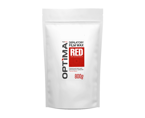 Depiltouch OPTIMA RED - Пленочный воск для депиляции в гранулах «RED» 800 гр, Объём: 800 гр