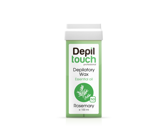 Depiltouch Professional Depilatory Wax Essential Oil Rosemary - Воск в картидже «Розмарин» 100 мл