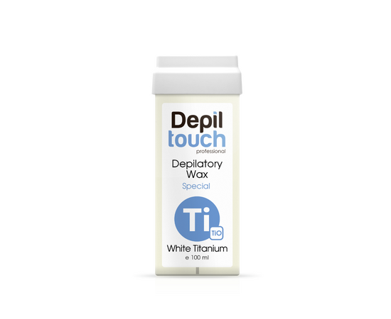 Depiltouch Professional Depilatory Wax Special White Titanium - Воск в картидже с белым титаном 100 мл