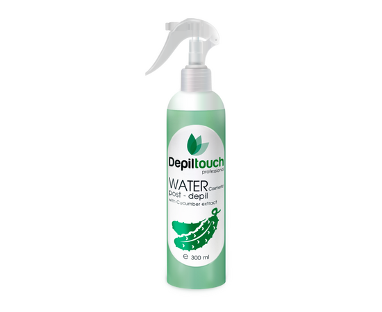 Depiltouch Professional Water Cosmetic Post-Depil With Cucumber Extract - Косметическая вода с экстрактом огурца 300 мл