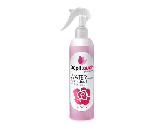 Depiltouch Professional Water Cosmetic Post-Depil With Rose Extract - Косметическая вода с экстрактом розы 300 мл