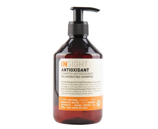 INSIGHT Anti-Oxidant Rejuvenating Shampoo - Шампунь антиоксидант «Очищающий» для перегруженных волос 400 мл, Объём: 400 мл