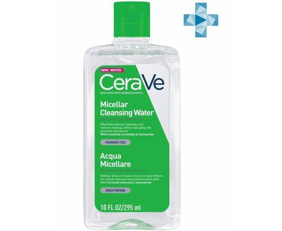 CERAVE Micellar Cleansing Water - Увлажняющая очищающая мицеллярная вода 295 мл