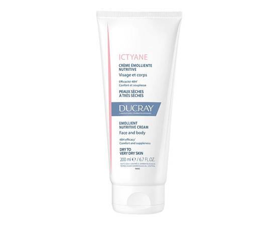 DUCRAY Ictyane Emollient Nutritive Cream - Питательный крем для сухой кожи 200 мл