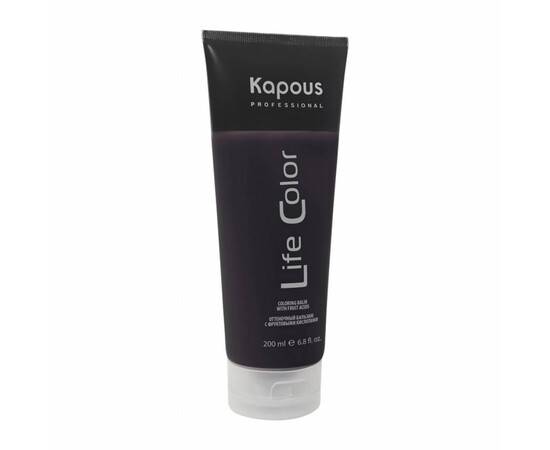 Kapous Professional Life Color - Бальзам оттеночный для волос Коричневый 200 мл