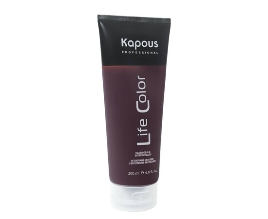 Kapous Professional Life Color - Бальзам оттеночный для волос Гранатовый Красный 200 мл