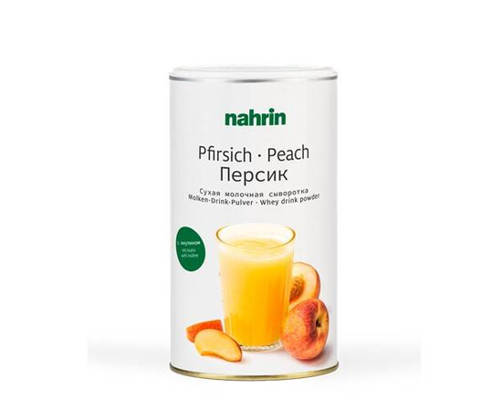 Nahrin - Молочная сыворотка со вкусом Персика 600 гр