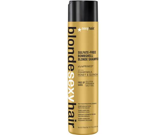 Sexy Hair Bombshell Blonde Shampoo - Шампунь для сохранения цвета блонд 300 мл, Объём: 300 мл