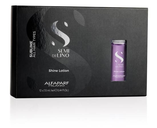 ALFAPARF SDL SUBLIME Shine Lotion - Лосьон для всех типов волос, придающий блеск 12 ампул по 13 мл