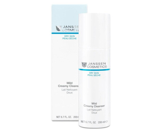 Janssen Cosmetics Dry Skin Mild Creamy Cleanser - Очищающая эмульсия 200 мл, Объём: 200 мл