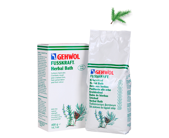 Gehwol Fusskraft Herbal Bath - Травяная ванна 400 гр, Упаковка: 400 гр