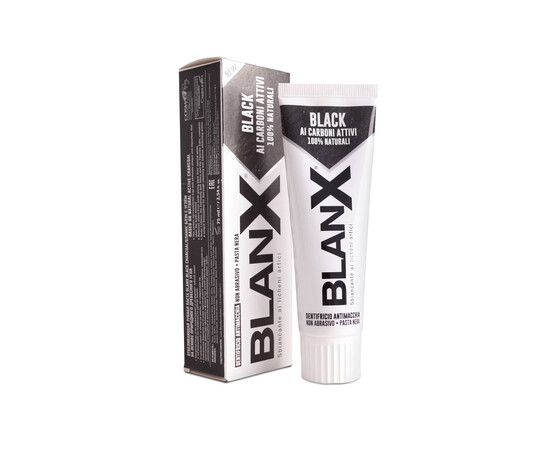 BlanX Black Charcoal - Паста зубная Бланкс Блэк с углем 75 мл