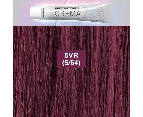 Paul Mitchell CREMA XG Violet Red 5VR - Деми-перманентный безамиачный кремовый краситель Фиолетово-красный светло-коричневый 90 мл