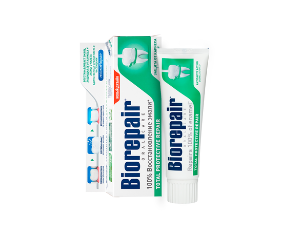 BIOREPAIR Total Protective Repair - Паста зубная комплексная защита 75 мл