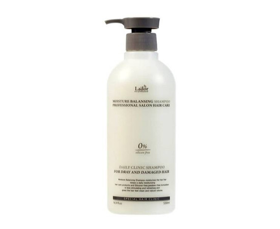 La'dor Moisture Balancing Shampoo - Увлажняющий бессиликоновый шампунь 530 мл, Объём: 530 мл