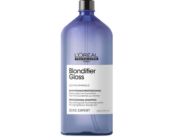 Loreal Blondifier Gloss Shampoo - Шампунь для сияния волос, восстанавливающий 1500 мл, Объём: 1500 мл