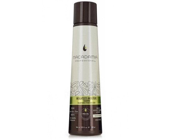 Macadamia Weightless Moisture Shampoo - Шампунь увлажняющий для тонких волос 100 мл, Объём: 100 мл