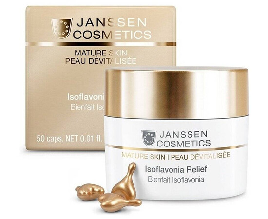 Janssen Cosmetics Mature Skin Isoflavonia Relief - Капсулы с фитоэстрогенами 50 капсул, Объём: 50 капсул