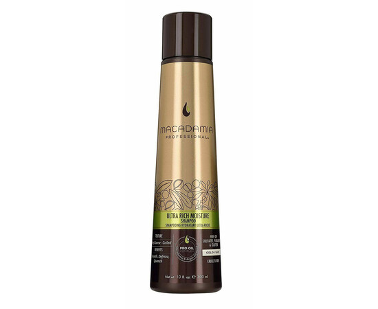 Macadamia Ultra Rich Moisture Shampoo - Шампунь увлажняющий для жестких волос 300 мл, Объём: 300 мл