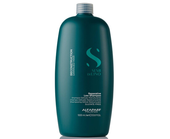 ALFAPARF SDL RECONSTRUCTION Reparative Low Shampoo - Шампунь для поврежденных волос 1000 мл, Объём: 1000 мл