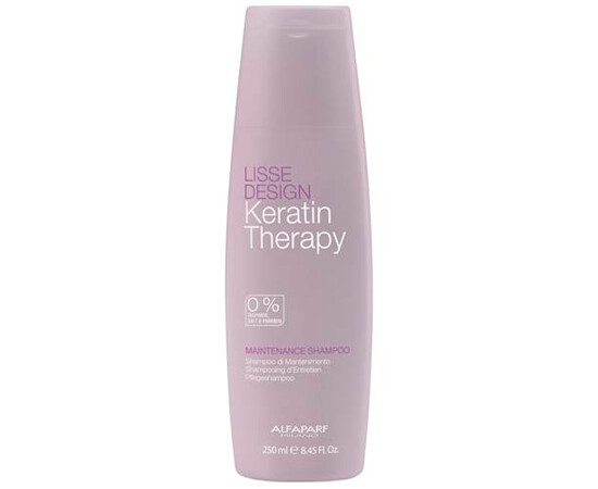 ALFAPARF LISSE DESIGN Keratin Therapy Maintenance Shampoo - Шампунь-гладкость кератиновый для волос 250 мл