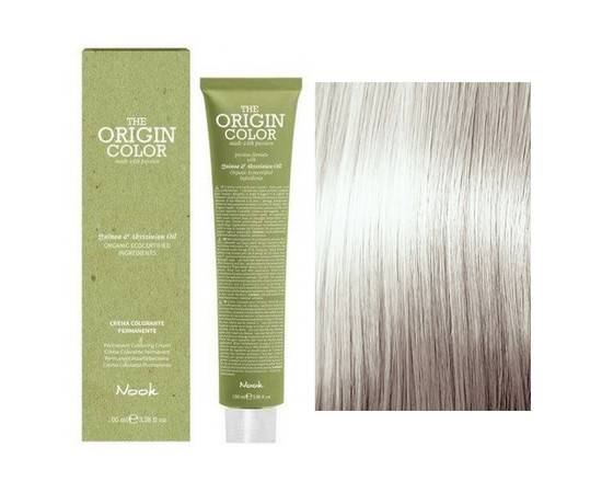 Nook The Origin Color - Профессиональный краситель для волос, 12.1 Суперосветляющий Пепельный Блондин 100 мл