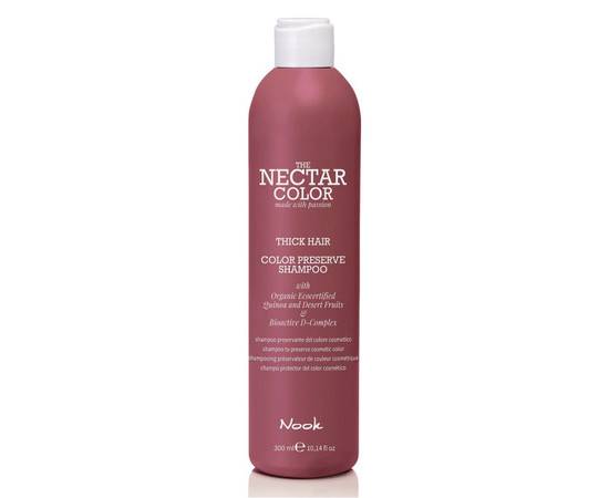 Nook The Nectar Color Preserve Thick Hair Shampoo - Шампунь для ухода за окрашенными плотными волосами 300 мл