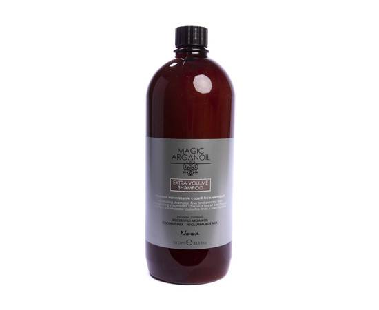 Nook Magic Arganoil Extra Volume Shampoo - Шампунь для придания объёма тонким и наэлектризованным волосам 1000 мл, Объём: 1000 мл