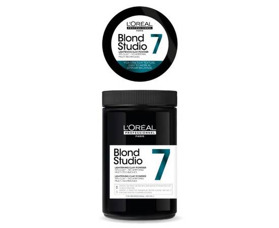Loreal Blond Studio Lightening Clay Powder 7 - Многофункциональная пудра-глина для интенсивного осветления 500 гр