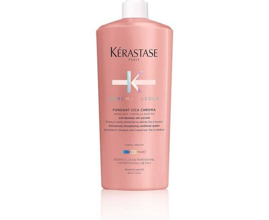 Kerastase Fondant Cica Chroma - Укрепляющее молочко для волос 1000 мл, Объём: 1000 мл