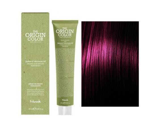 Nook The Origin Color - Профессиональный краситель для волос, 5.26 Фиолетово-Красный Светлый Шатен 100 мл
