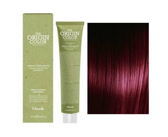 Nook The Origin Color - Профессиональный краситель для волос, 5.5 Махагоновый Светлый Шатен 100 мл