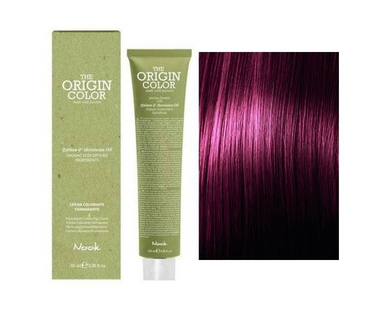 Nook The Origin Color - Профессиональный краситель для волос, 6.26 Фиолетово-Красный Темный Блондин 100 мл